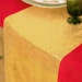 Bieżnik na stół cekinowy ZŁOTY 200 x 28 cm