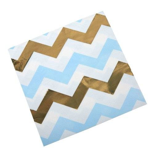 Serwetki Zygzaki 33 x 33 cm 16szt
