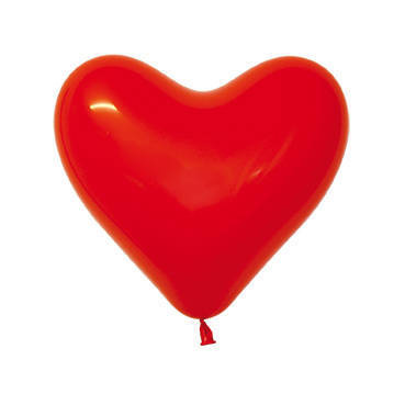 Balon jednokolorowy Sempertex SERCE 12'' 50 szt