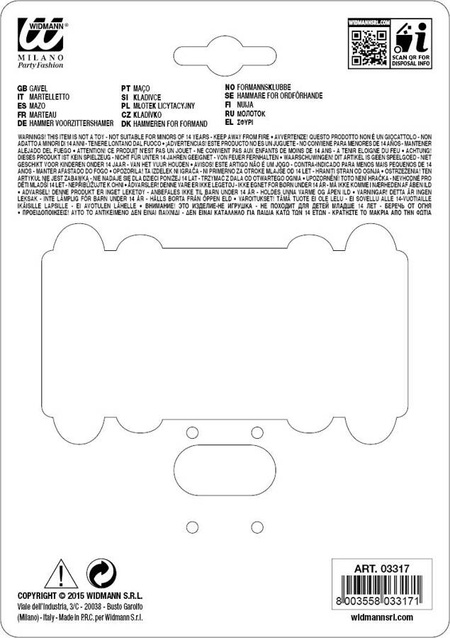 Młotek sędziego licytacyjny