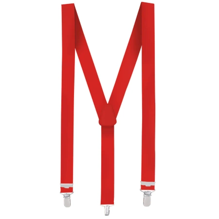 Szerokie SZELKI do spodni czerwone