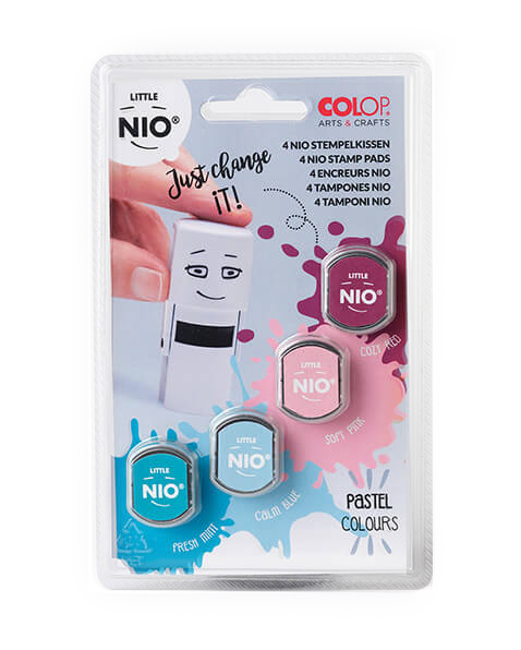 Tusz do Little NIO poduszki wymienne pastelowe