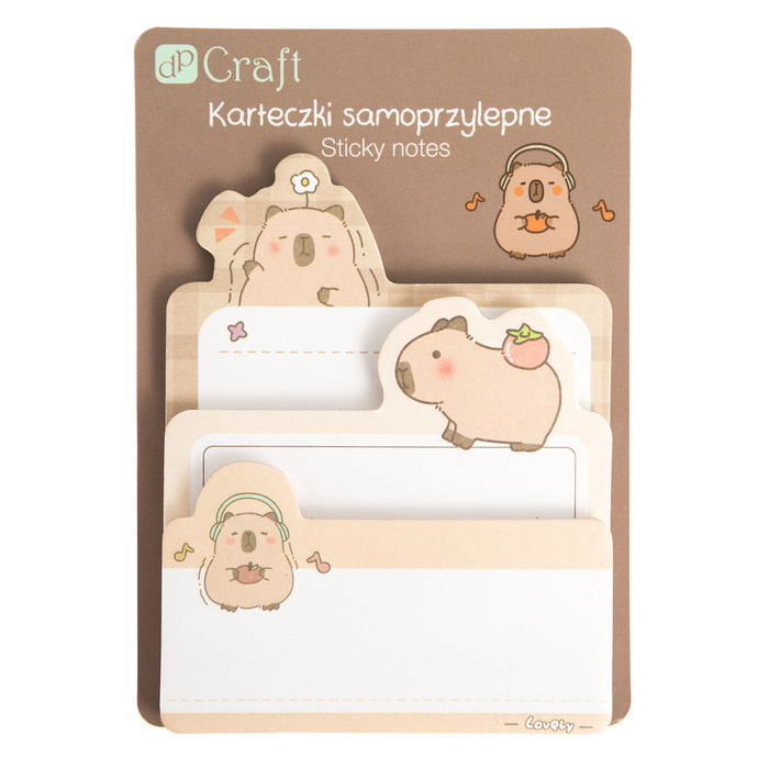 Karteczki Samoprzylepne CAPIBARA 3 szt.