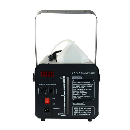 Wytwornica śniegu maszyna do wytwarzania śniegu 1500W Snow1500 DMX pilot