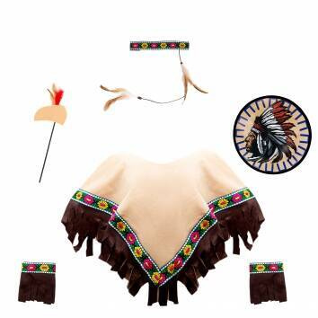 Zestaw INDIANINA strój dla dzieci Mały Indianin