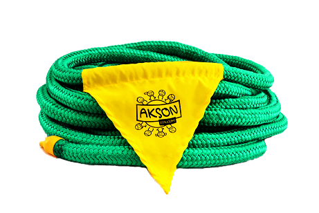 MEGA lina animacyjna Poli 10 m ZIELONA