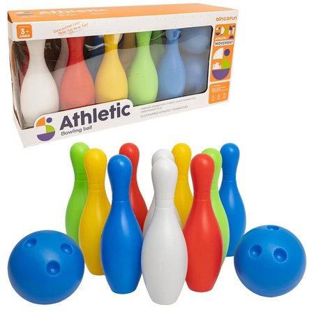 Kręgle kolorowe gra