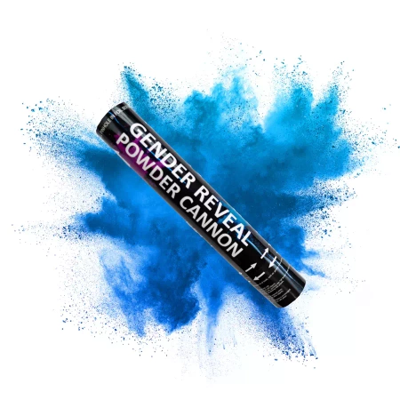 Konfetti pneumatyczne PAPIEROWE z proszkiem Boy or Girl POWDER smoke 30 cm