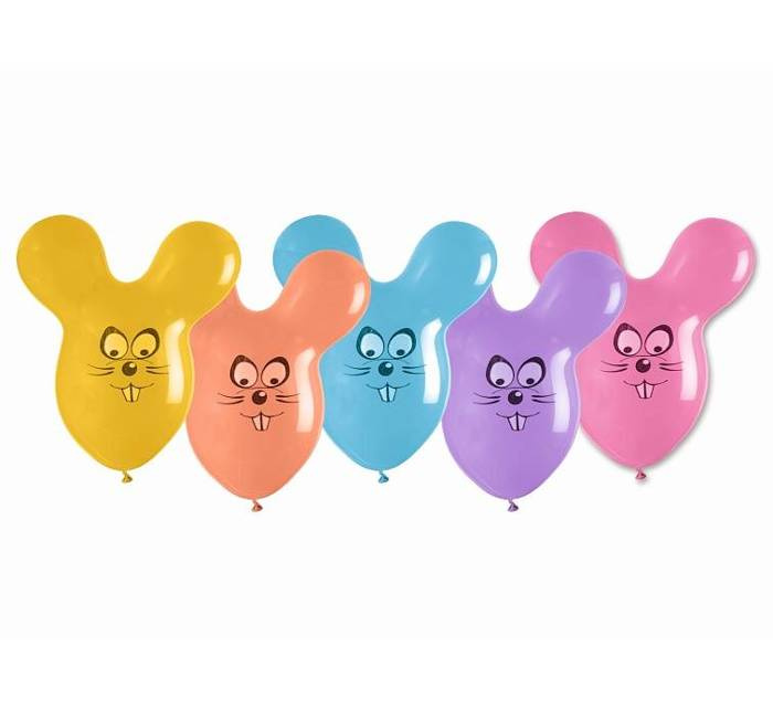 MYSZKA MIX 50 szt Gemar balony