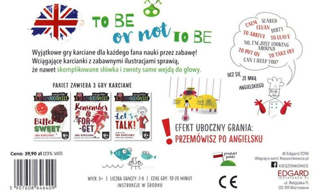 KIESZONKOWCE ANGIELSKIE TO BE OR NOT TO BE (9+) GRA ZAGADKI