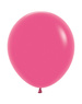 Balon lateksowy 18 cali Sempertex Solid 1 szt. Fuchsia
