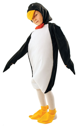 Strój PINGWIN dla dzieci uniwersalny