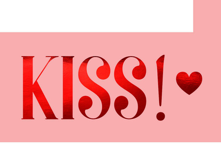 Ramka do zdjęć fotobudka selfie Free Kiss 50x59 cm