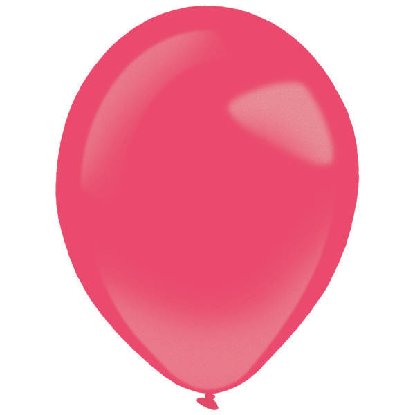 Balony lateksowe Everts Decorator Metallic 11 cali 50 szt. Apple Red