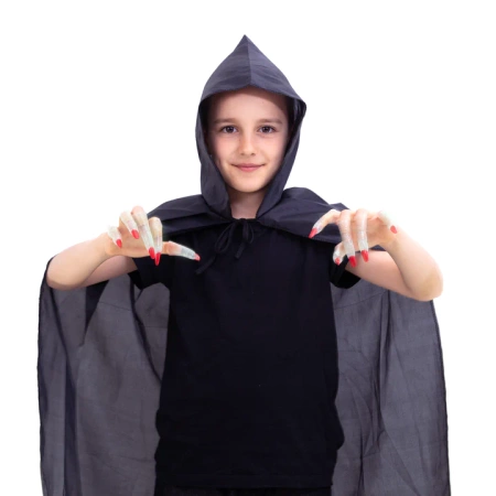 Pazury Czarownicy Nakładki na paznokcie świecące w ciemności 10 szt.