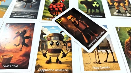 Piotruś Brainrot Tung Tung Tung Sahur gra karciana