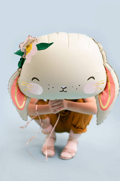 Balon foliowy Królik Zajączek 65 x 55 cm