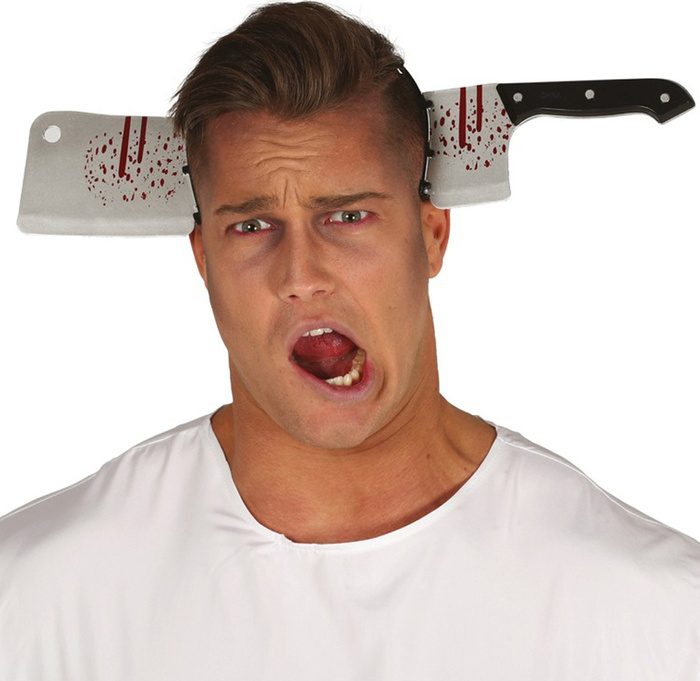 Opaska Rzeźniczy Nóż w głowie Tasak 35 cm