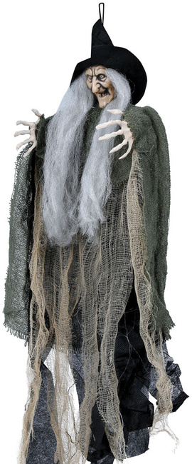 Dekoracja wisząca Wiedźma 50 cm Halloween
