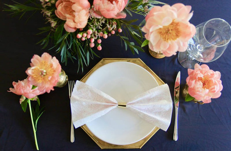 Obrączki złote papierowe na serwetki 10 szt.