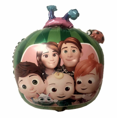 Balon foliowy Arbuz Cocomelon 45 cm