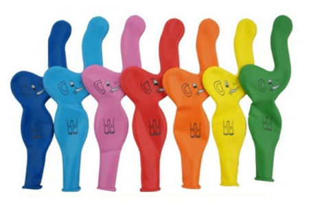 SŁOŃ MIX 50szt Gemar balony