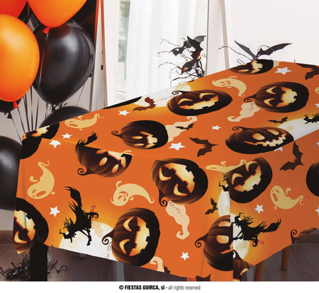 Obrus Halloween Dynie 137x274 cm