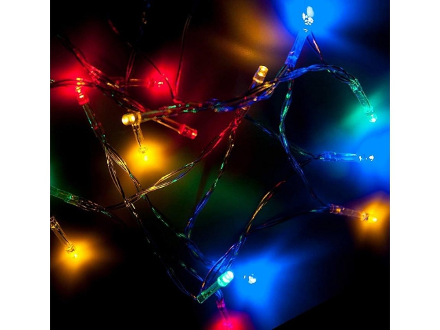 Lampki choinkowe 20 LED - multikolor 200 cm
