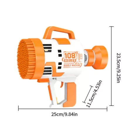BAZOOKA Wytwornica do robienia baniek pistolet