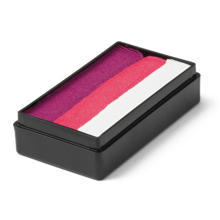 Global Colours farba do twarzy i ciała One Stroke Split Cake 25g