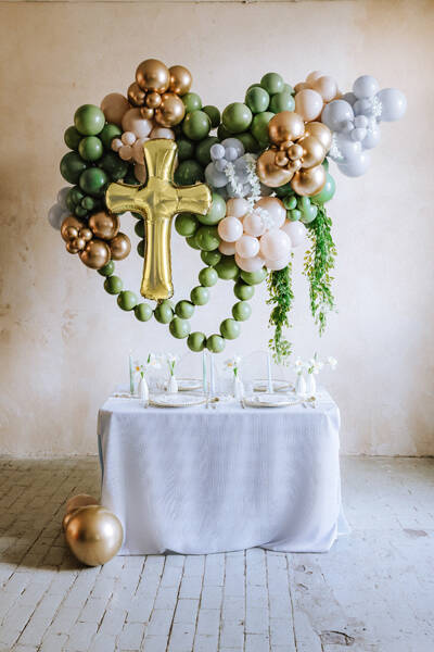 Balon Strong jednokolorowy 12 cali 100 szt. Pastel Rosemary Green