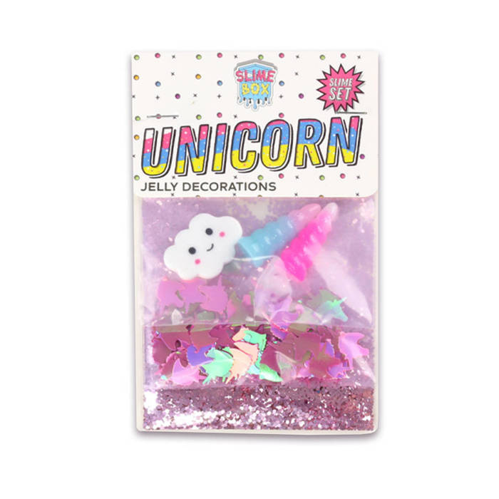 Dodatki do SLIME Jelly Decorations JEDNOROŻEC UNICORN