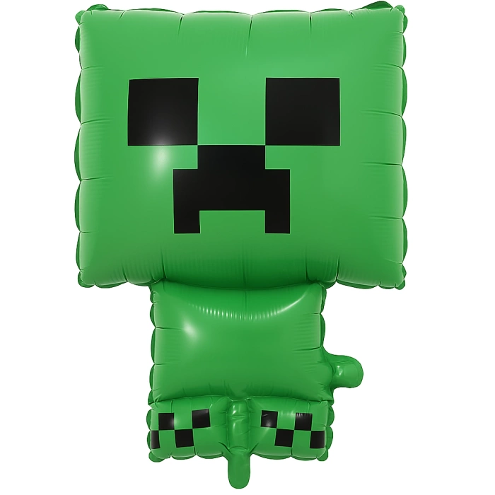 Minecraft Piksele balon foliowy Creeper 68 cm