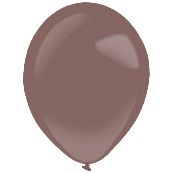 Balony lateksowe Everts Decorator Metallic 11 cali 50 szt. Burgundy