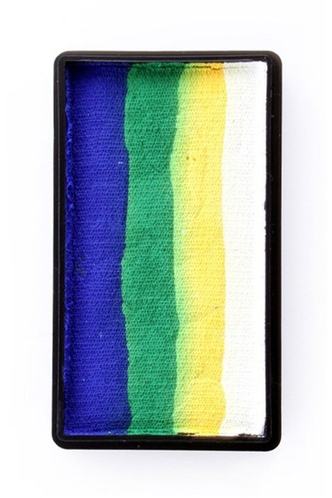 Farba do twarzy Split Cake 28g D.BLUE/ GREEN/ YELLOW/ WHITE PartyXplosion