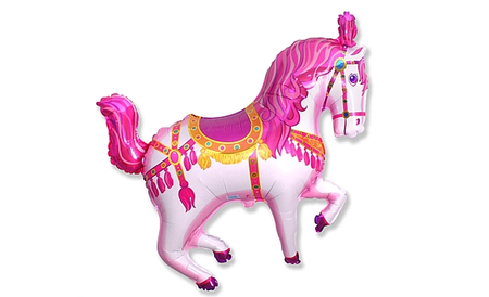 Koń cyrkowy balon foliowy 14''