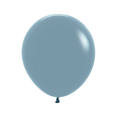 Balon lateksowy 18 cali Sempertex 1 szt. Pastel Dusk Blue