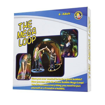 Mobilny Zestaw ZAMYKANIE W BAŃCE 80 cm Uncle Bubble + dodatki