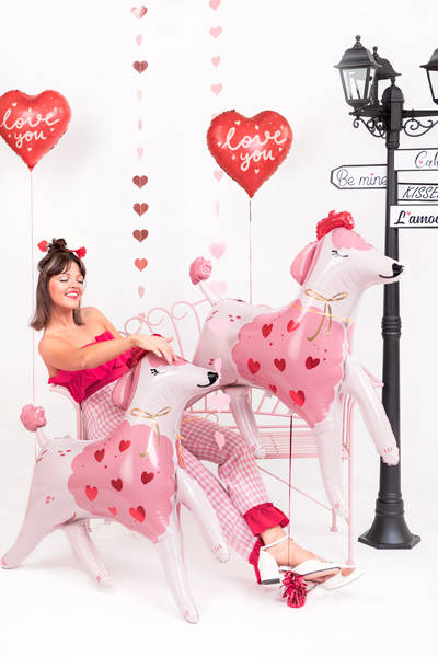 Kupidyn Love balon foliowy 82x99 cm