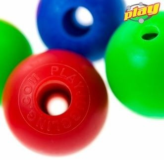 Silikonowa gałka do POI UV KNOB sztuka ZIELONA PLAY