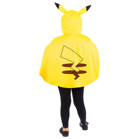 Strój dla dzieci Pokemon Pikachu żółta peleryna