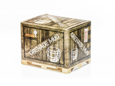 Kubek granat DANGER - ZIELONY