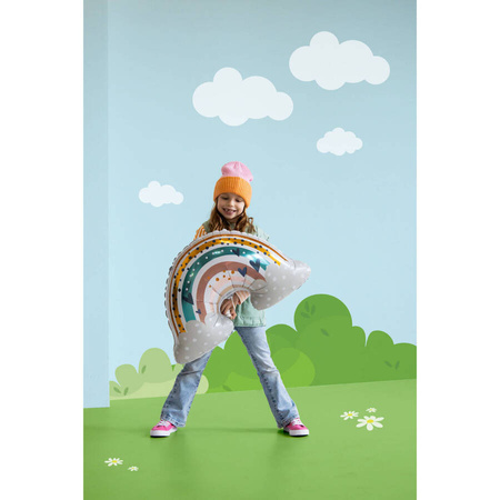 Balon foliowy tęcza 68 x 42 cm