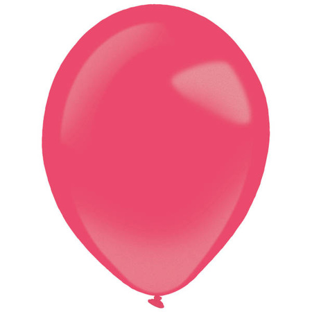 Balony lateksowe Everts Decorator Metallic 11 cali 50 szt. Apple Red