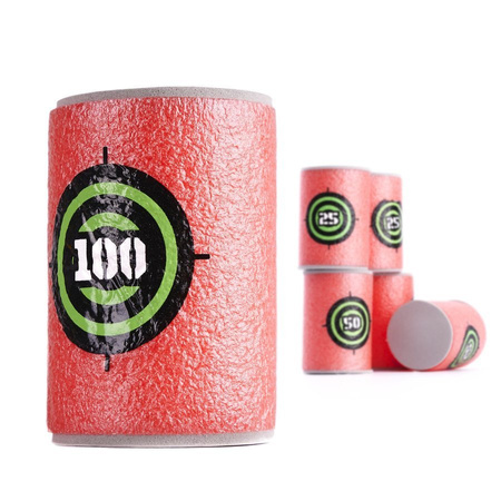 Gra beczki cele piankowe do wyrzutki 6 szt.