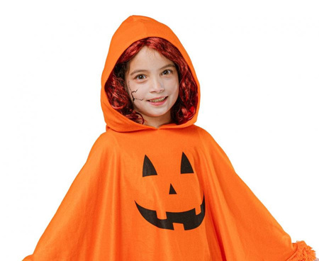 PONCHO przebranie dla dzieci dynia