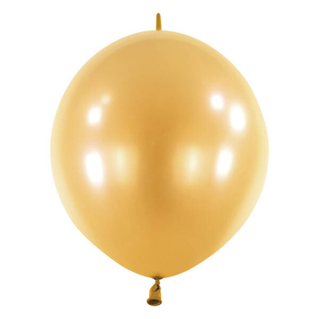 Balony do girland Everts Decor Line E-LINK Metallic Gold 6 cali 100 szt.