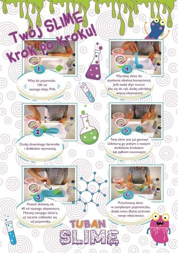 Bezbarwny klej PVA Slime