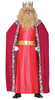 Strój Król czerwony na Jasełka dla dorosłych