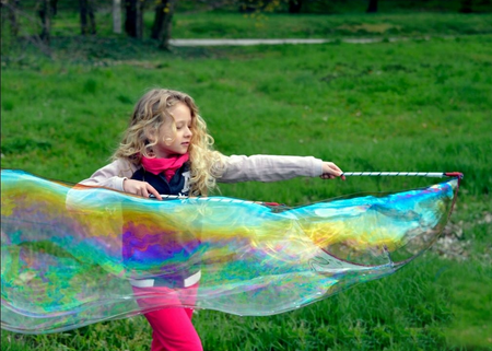 Kijki Sznurek do dużych baniek mydlanych Podwójna Pętelka Leo Creative